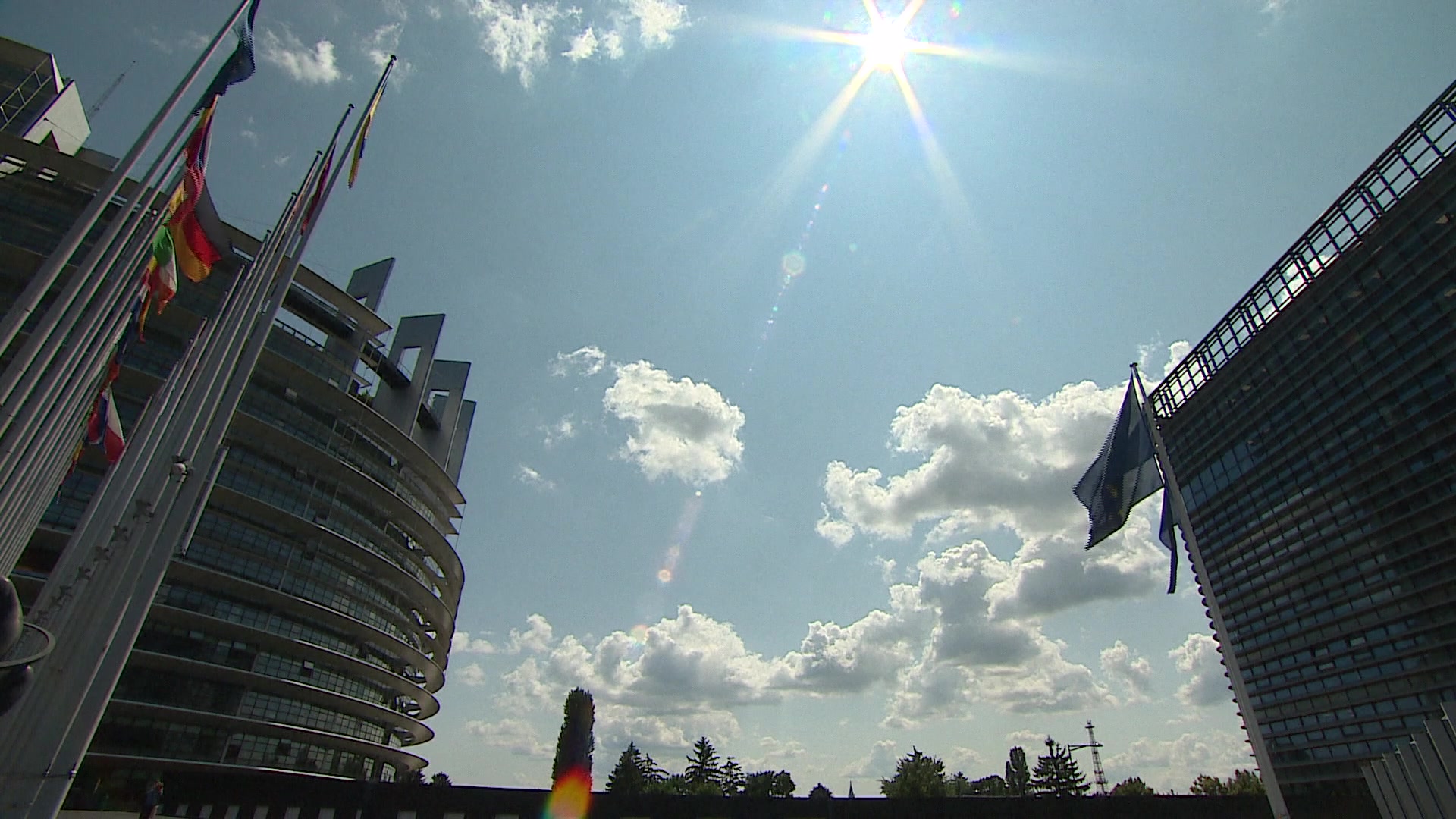 EP Plenary session (16-19 June): editing shots (exterior and interior shots of the EP)